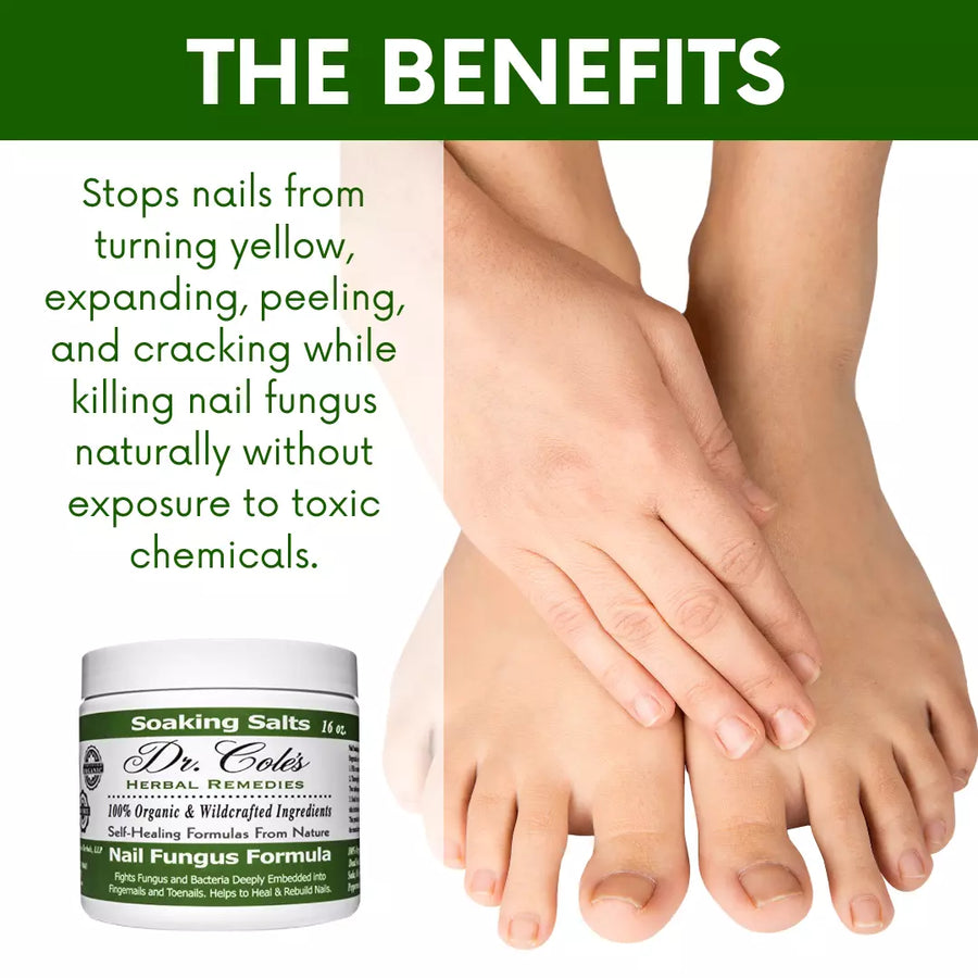13 - Dr. Cole's Organic Nail Fungus Salts Formula