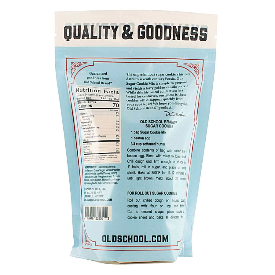 Sugar Cookie Mix — product and serving view