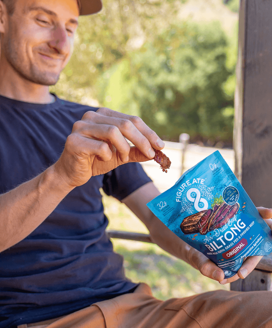 Original Grass-Fed Beef Biltong – Air-Dried Steak Snack – product image 6 of 9 at buyamerican.mom