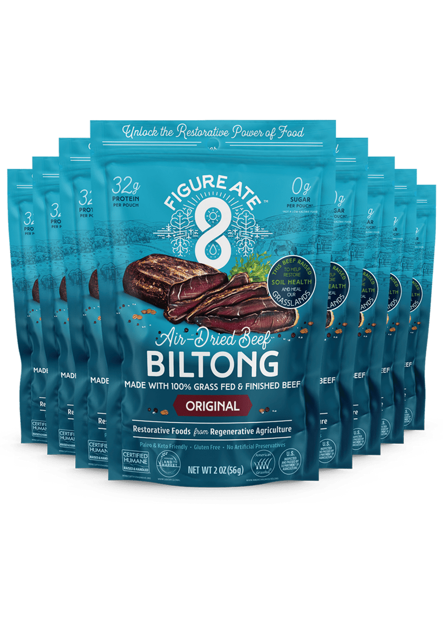 Original Grass-Fed Beef Biltong – Air-Dried Steak Snack – product image 8 of 9 at buyamerican.mom