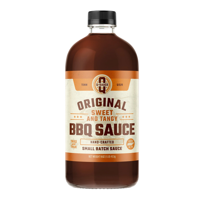 Original sweet and tangy barbecue sauce in a bottle