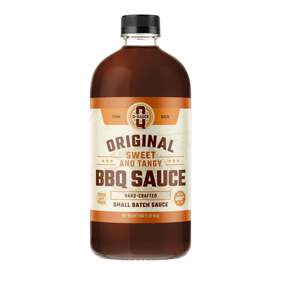 Original sweet and tangy barbecue sauce in a bottle
