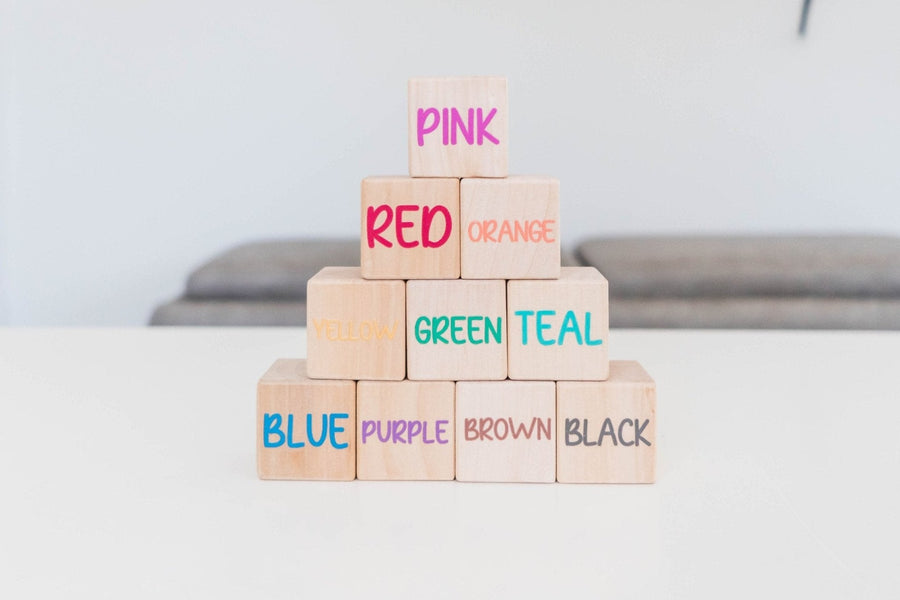 Watercolor Palette Color Blocks: 10 Maple Blocks