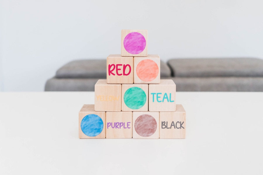 Watercolor Palette Color Blocks: 10 Maple Blocks