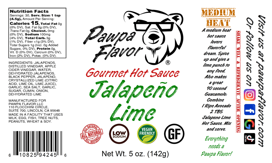 Jalapeño Lime Hot Sauce