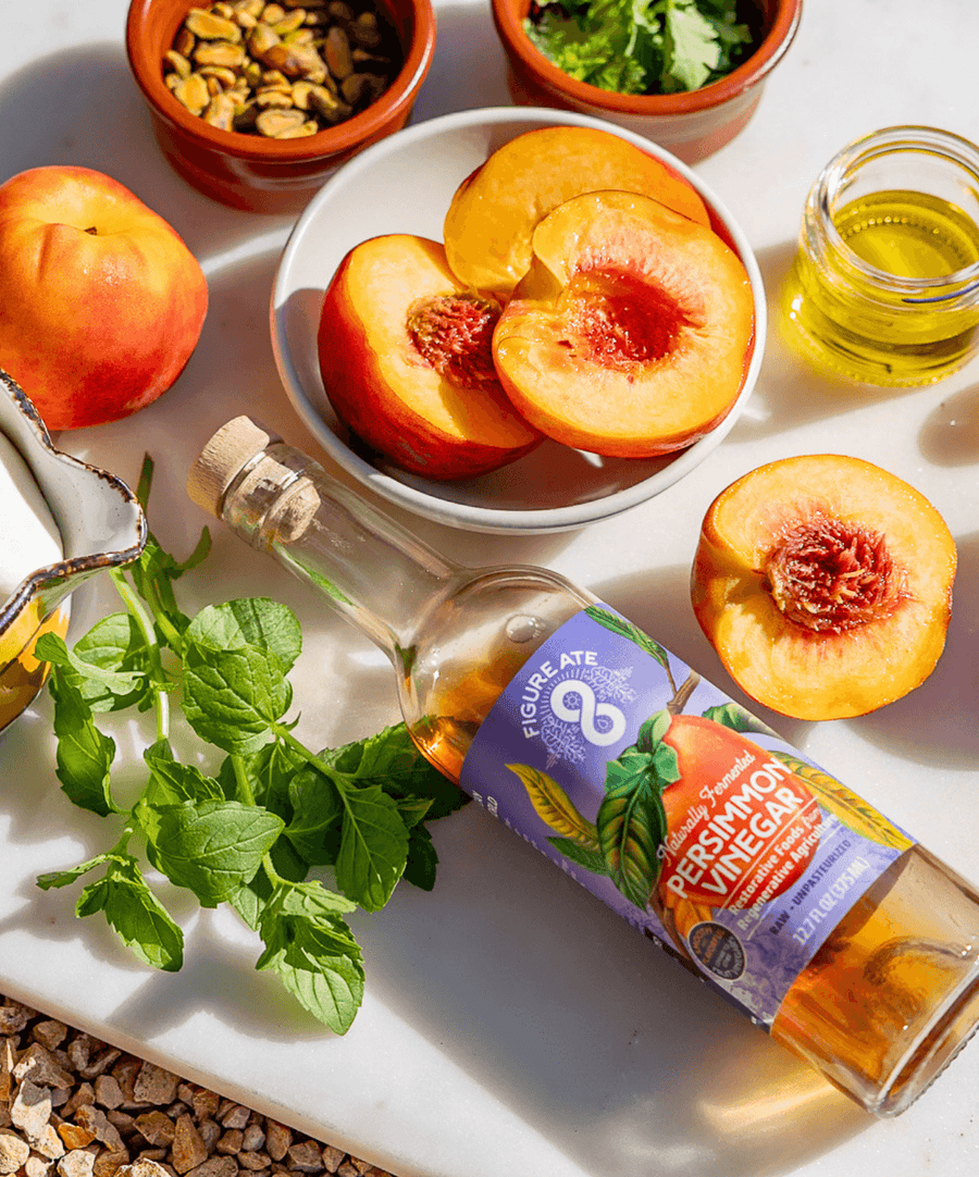 California Persimmon Vinegar – Naturally Fermented – product image 3 of 8 at buyamerican.mom