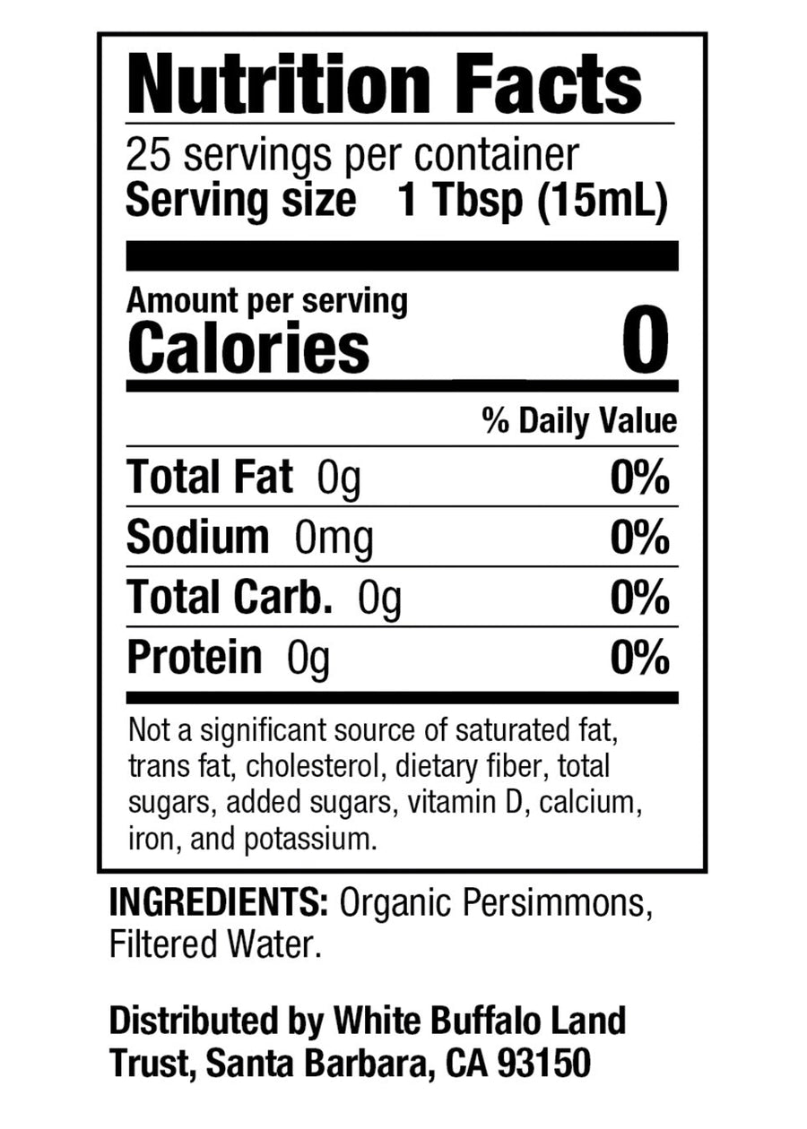 California Persimmon Vinegar – Naturally Fermented – product image 8 of 8 at buyamerican.mom