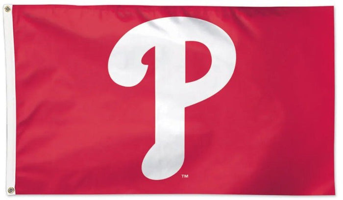 Philadelphia Phillies 3x5 MLB flag with deluxe blue background