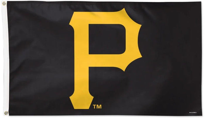 Pittsburgh Pirates 3x5 MLB flag with deluxe black background