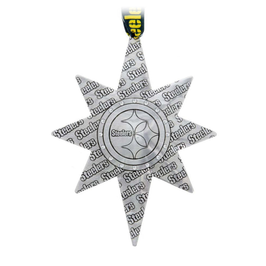 Product view of Pittsburgh Steelers Solstice Star Collector's Ornament