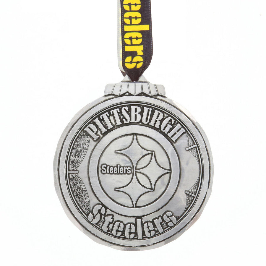 Product view of Pittsburgh Steelers Classic Round Ornament