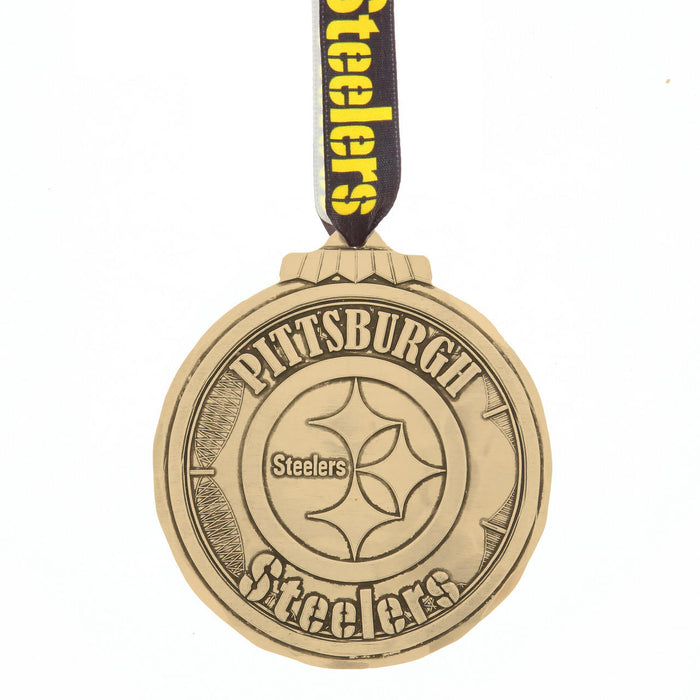 Product view of Pittsburgh Steelers Classic Round Ornament