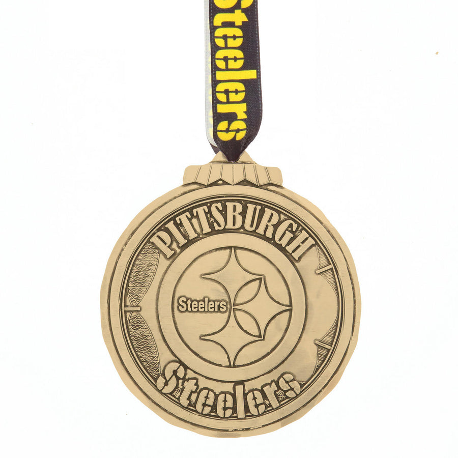 Product view of Pittsburgh Steelers Classic Round Ornament