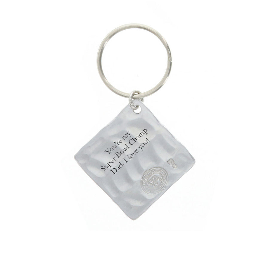 Reverse-side view of Pittsburgh Steelers Logo Key Chain