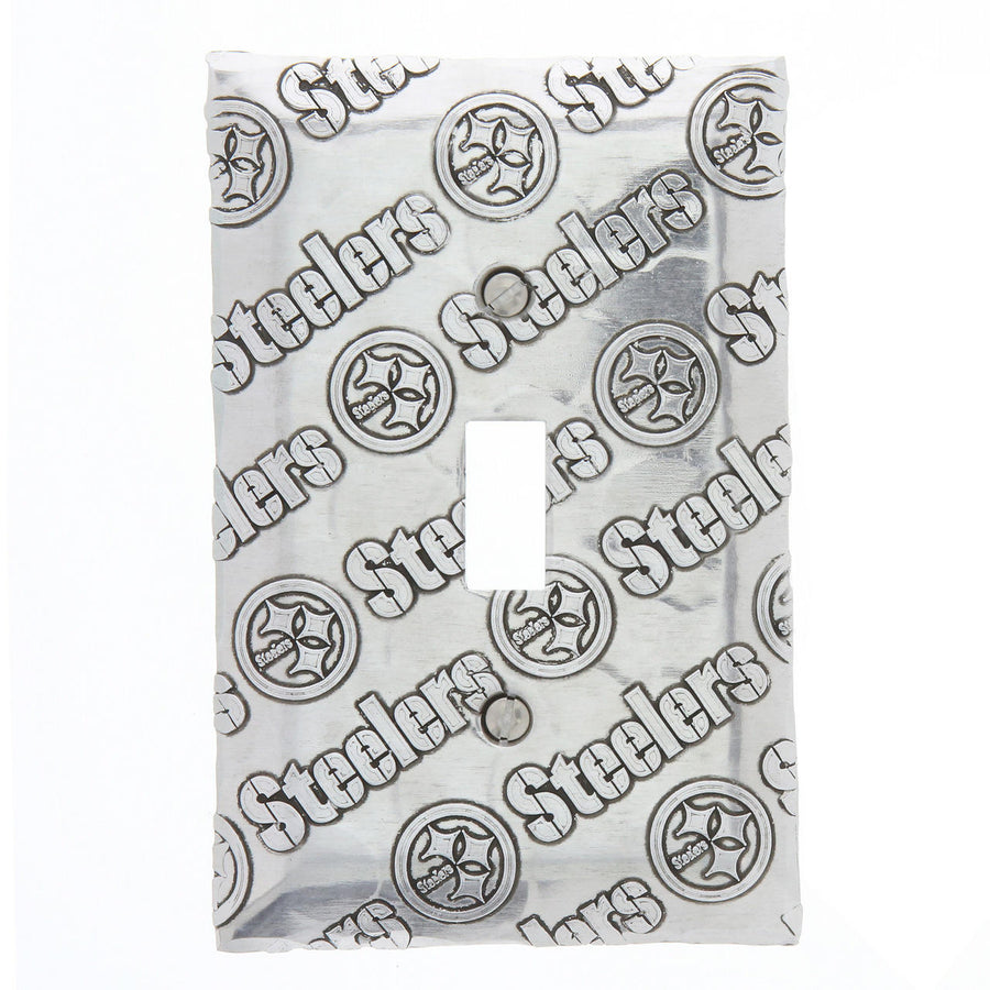 Product view of Pittsburgh Steelers Patterned Switch Cover