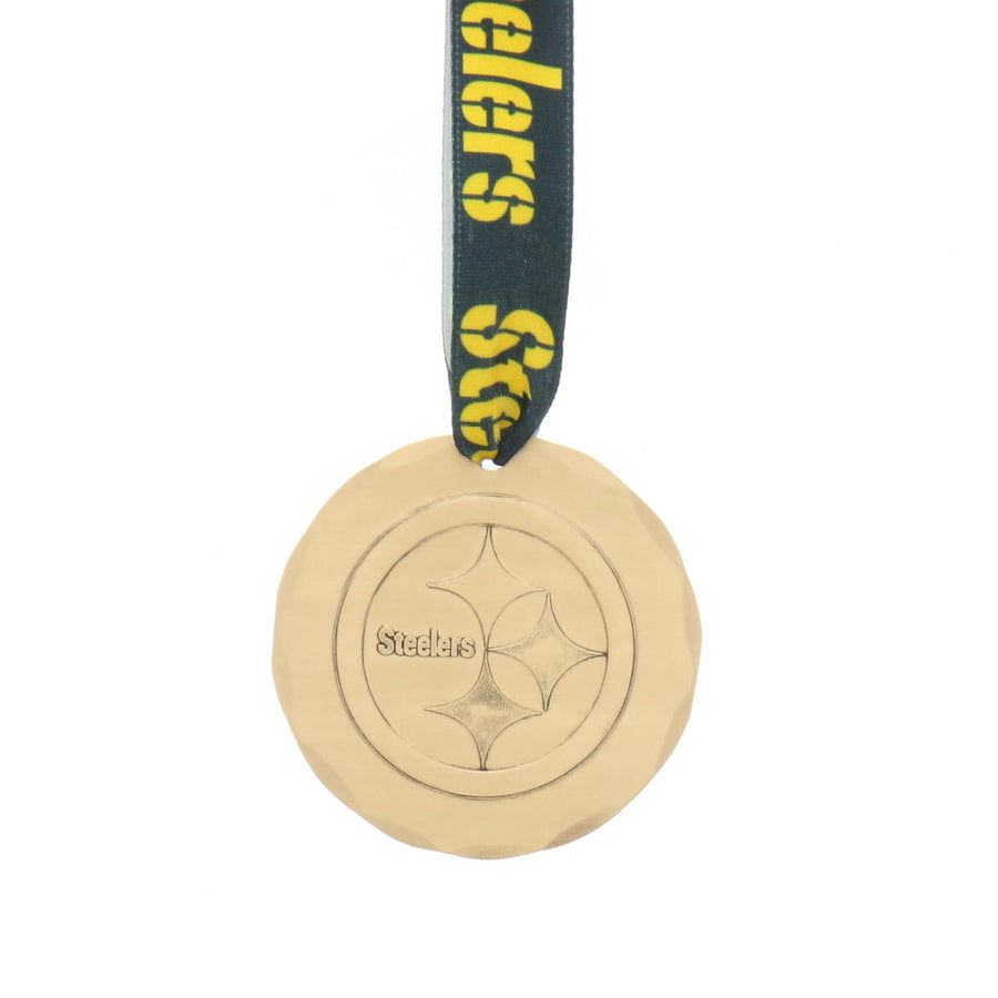 Product view of Pittsburgh Steelers Small Round Ornament