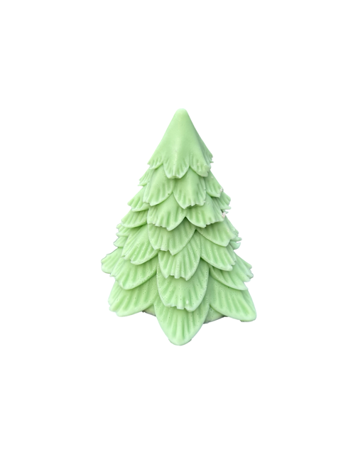 3D Christmas Tree Soap – Handmade Holiday Gift Bar