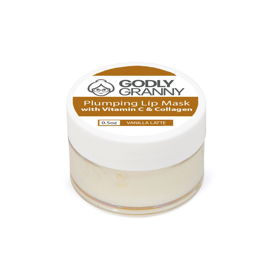 Vitamin C & Collagen Lip Mask – Vanilla Latte packaging