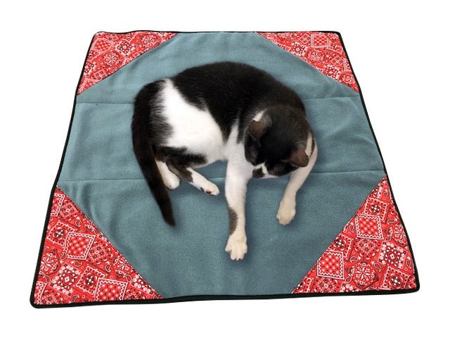 Premium Reversible Pet Sleep Mat 24" X 24" (Made in USA)