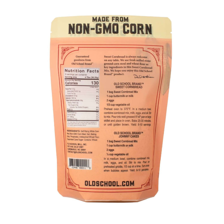 Sweet Cornbread Mix — ingredients or nutrition information