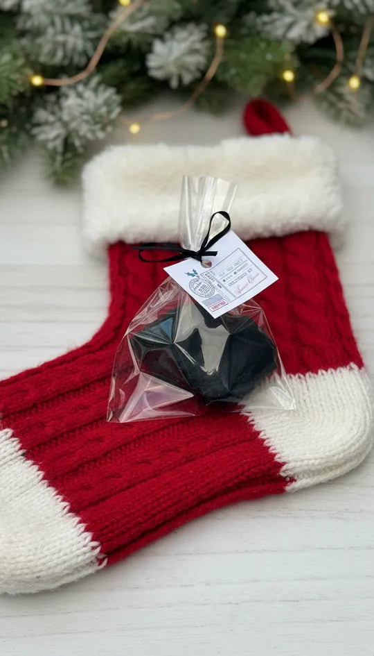 Lump of Coal Soap: With a Note from Santa