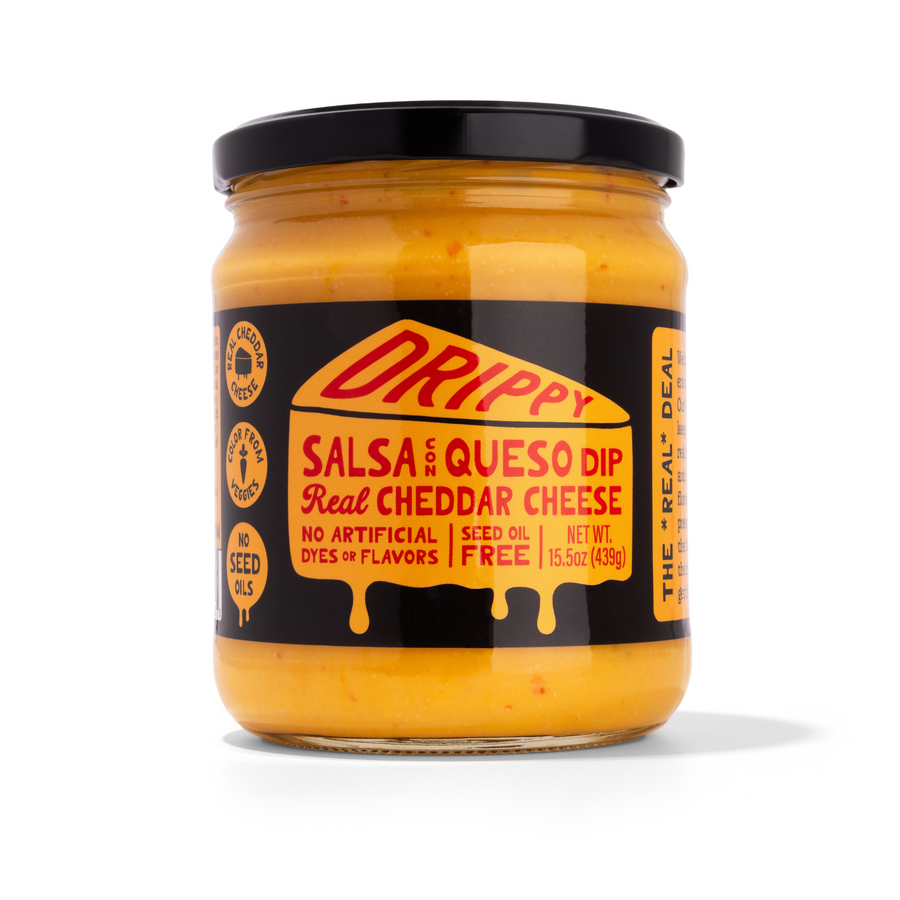 Salsa con Queso Cheese Dip – Cheddar & Jalapeño — product image