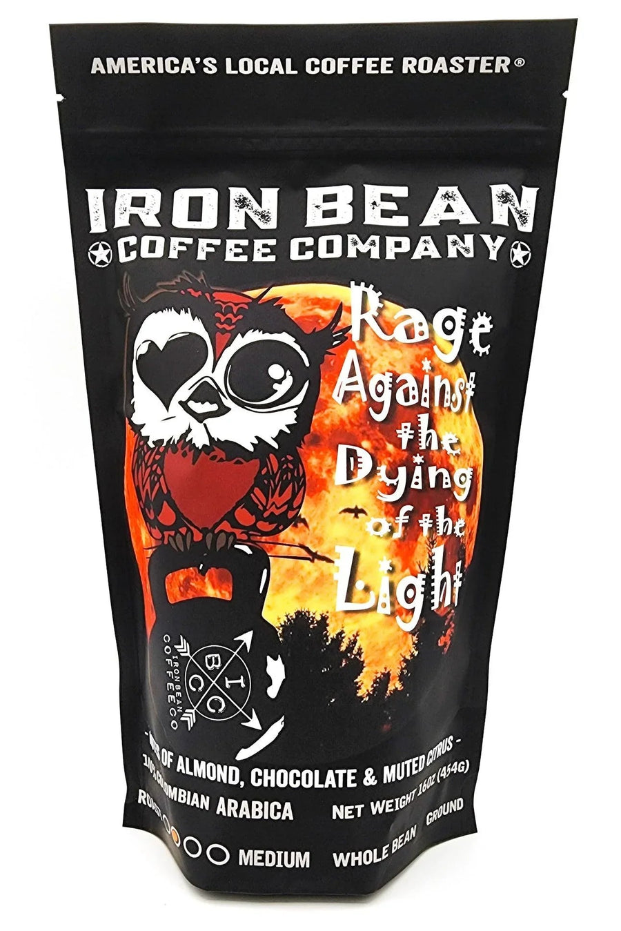 Rage Against the Dying of the Light Medium Roast Coffee – coffee product photo 1