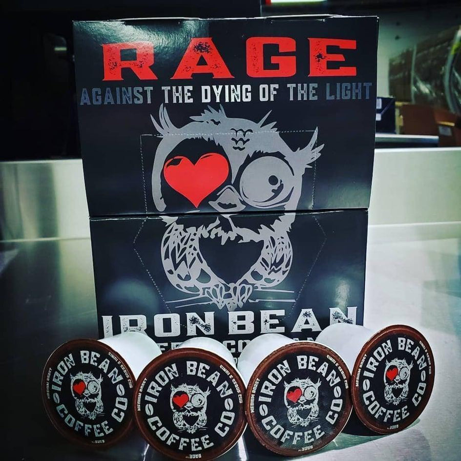 Rage Medium Roast Coffee Pods – 12 or 72 Count – coffee product photo 2