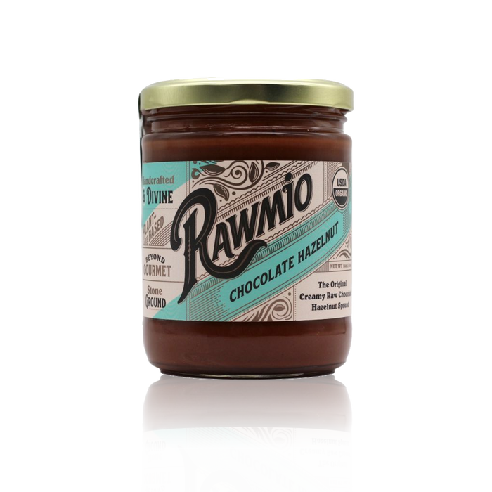 Product package photograph for Chocolate Hazelnut Spread – 16oz