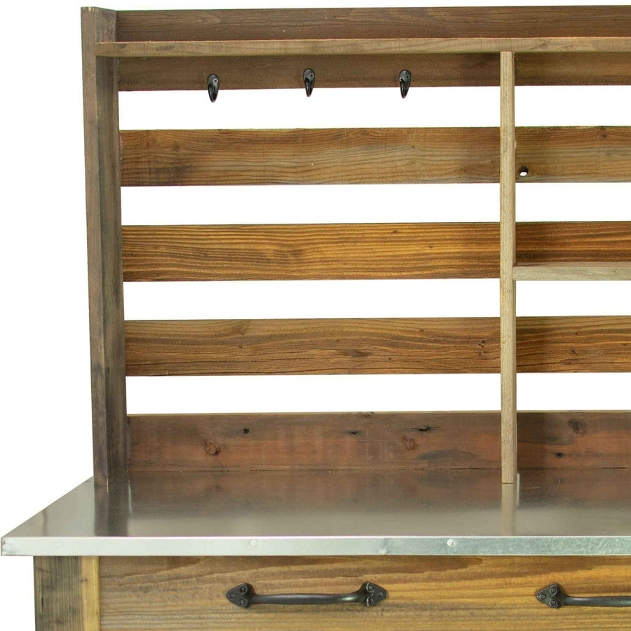 Redwood Potting Table