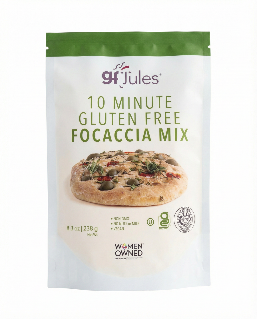 10-Minute Gluten-Free Focaccia Bread Mix — image 1 of 11 for this product at buyamerican.mom
