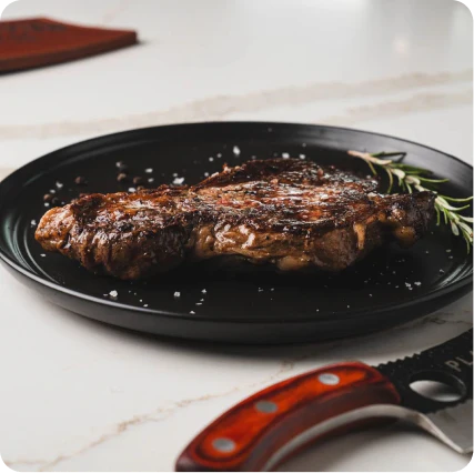 Product photograph for Ribeye Steak 6-Pack – Kansas Ranch-Raised Beef