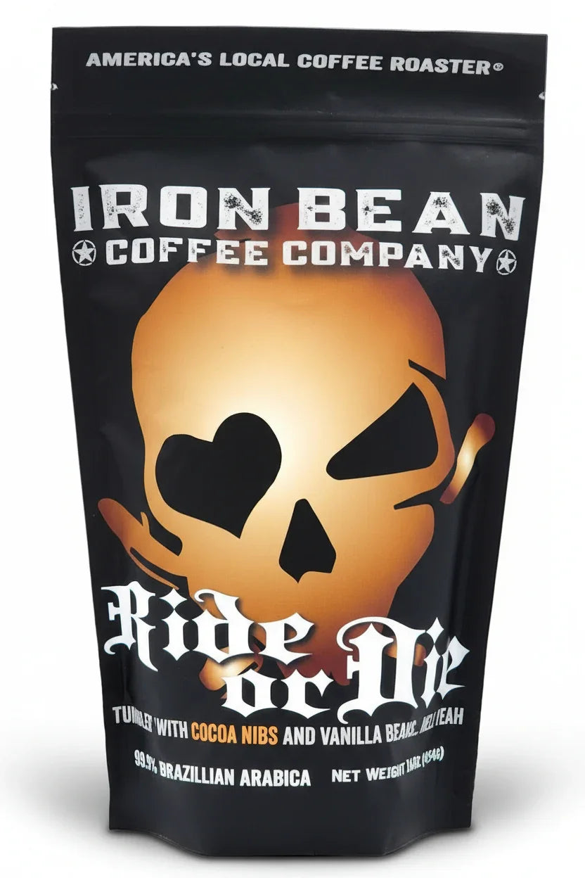 Ride or Die Medium Roast Coffee – Whole Bean or Ground – coffee product photo 1