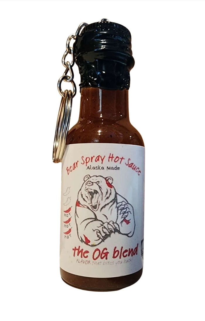 OG Blend Hot Sauce – Keychain Bottle – product image 1