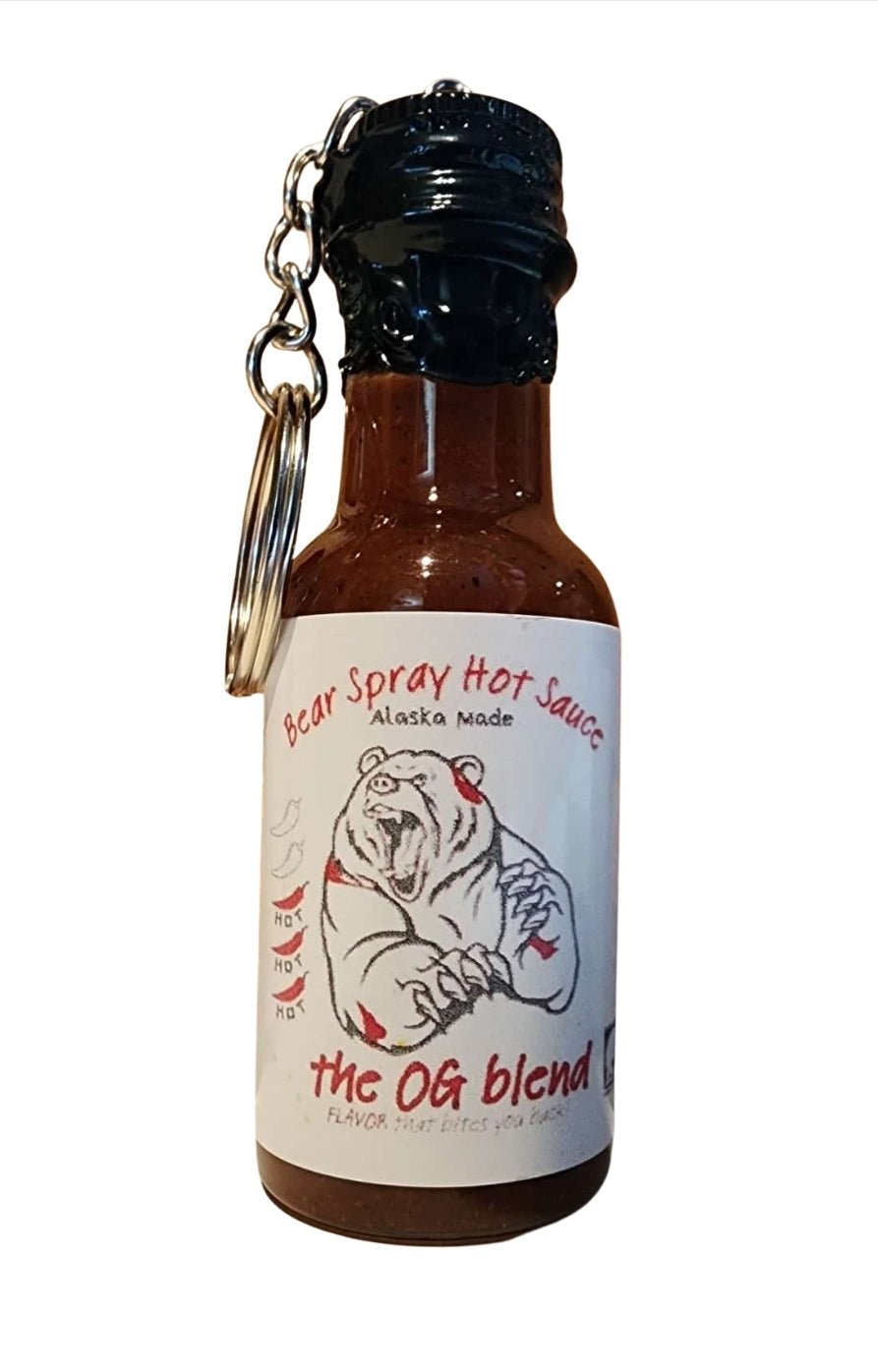 OG Blend Hot Sauce – Keychain Bottle – product image 1