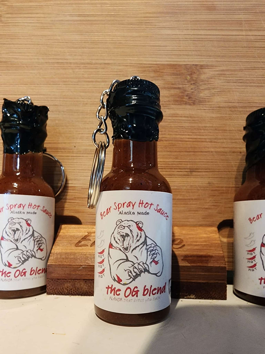 OG Blend Hot Sauce – Keychain Bottle – product image 2