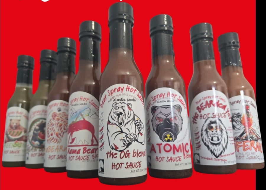 Hot Sauce Variety Pack – 8 Bottles – product image 1