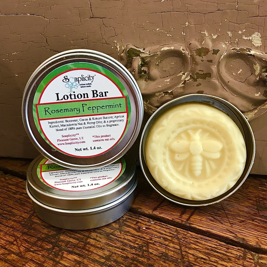 Rosemary Peppermint Lotion Bar – product photo