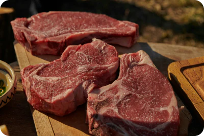 Product photograph for Ranch Sampler Steak & Ground Beef Box