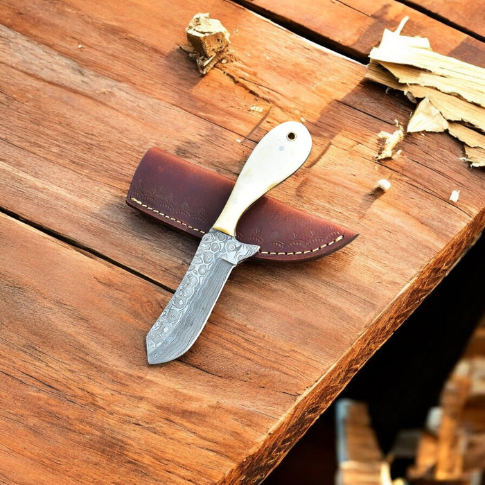 Ranch Knife – Cowboy Spirit Blade | Handmade Damascus knife