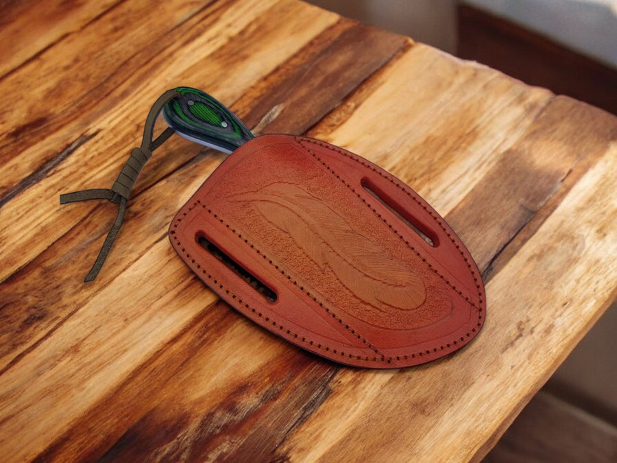 Custom Handmade Bull Cutter Knife – Rasp Tool Steel Blade