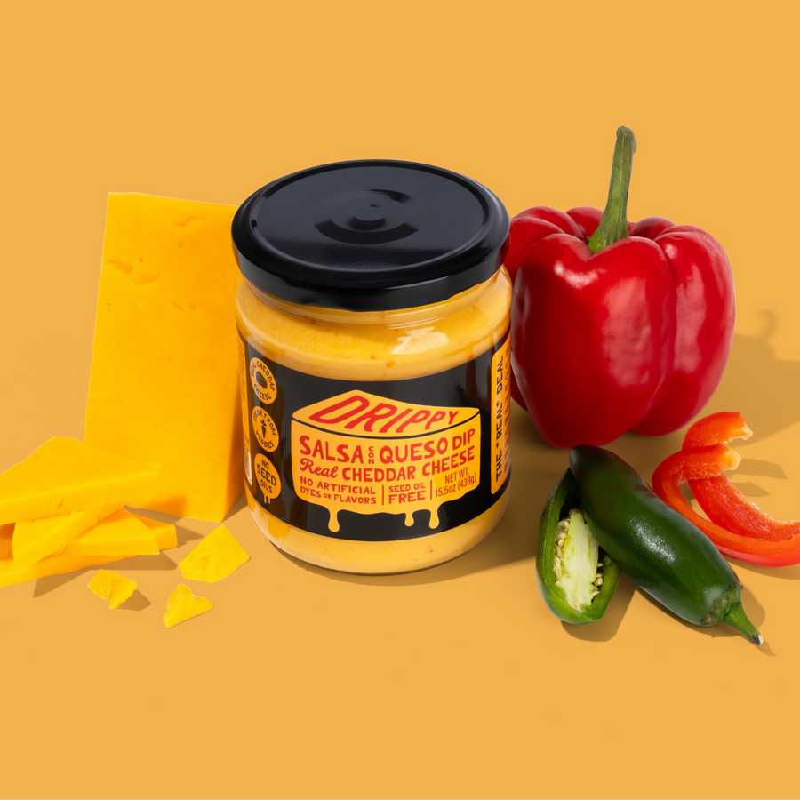 Salsa con Queso Cheese Dip – Cheddar & Jalapeño — product image