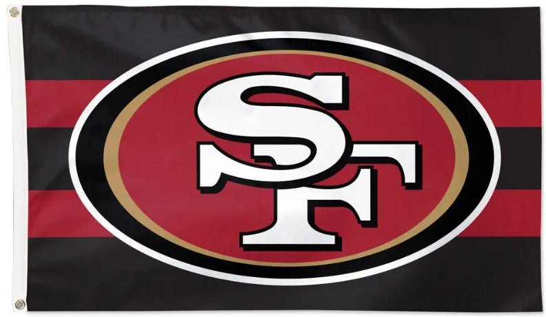 San Francisco 49ers 3x5 slogan flag made in USA