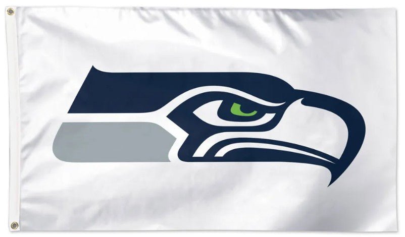 Seattle Seahawks 3x5 camouflage flag with team logo