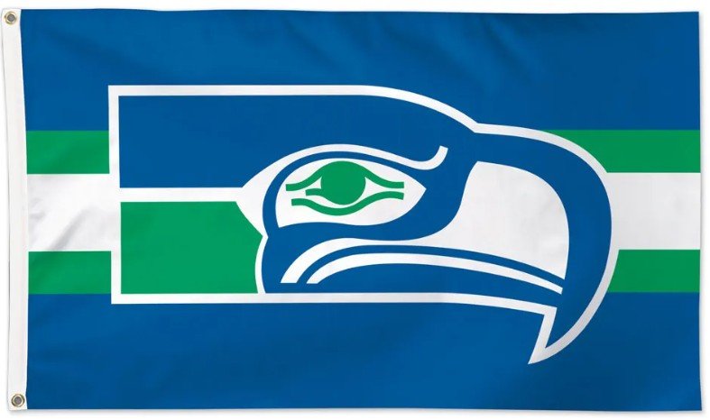 Seattle Seahawks American-made 3x5 NFL team flag product image