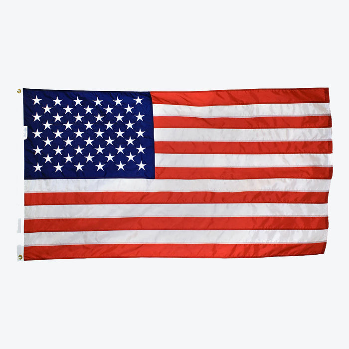 USA-made nylon American flag — full flag layout