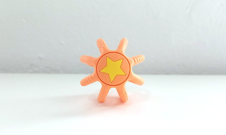 Silicone Sensory Teething Ball: 3-Inch Grasping Toy