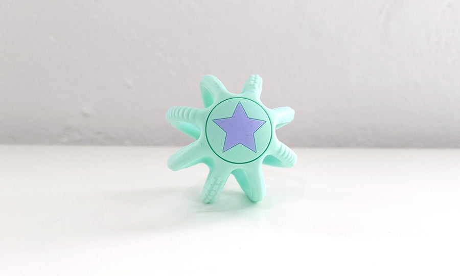 Silicone Sensory Teething Ball: 3-Inch Grasping Toy