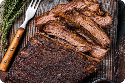 Product photograph for Smokehouse Brisket Box – Kansas Ranch-Raised Beef