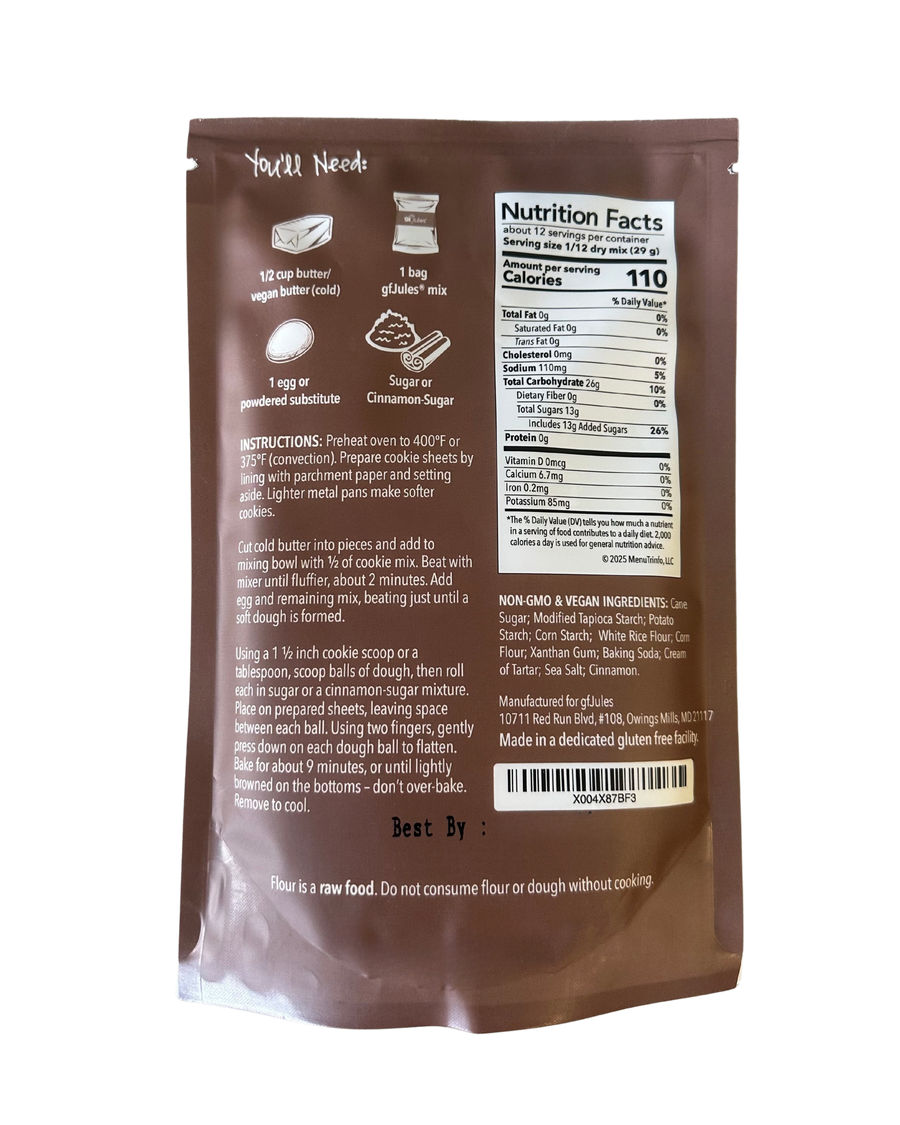 Gluten-Free Snickerdoodle Cookie Mix — image 2 of 9 for this product at buyamerican.mom